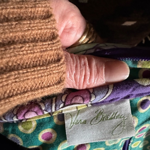 Vera Bradley quilted backpack - Picture 6 of 8